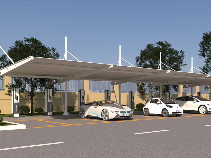 汽车停车棚QCTSP_017