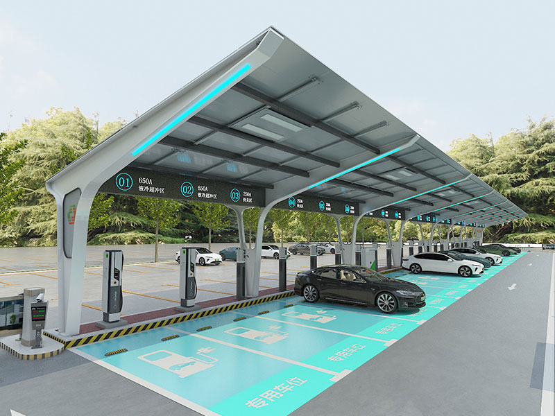 汽车停车棚QCTSP_018